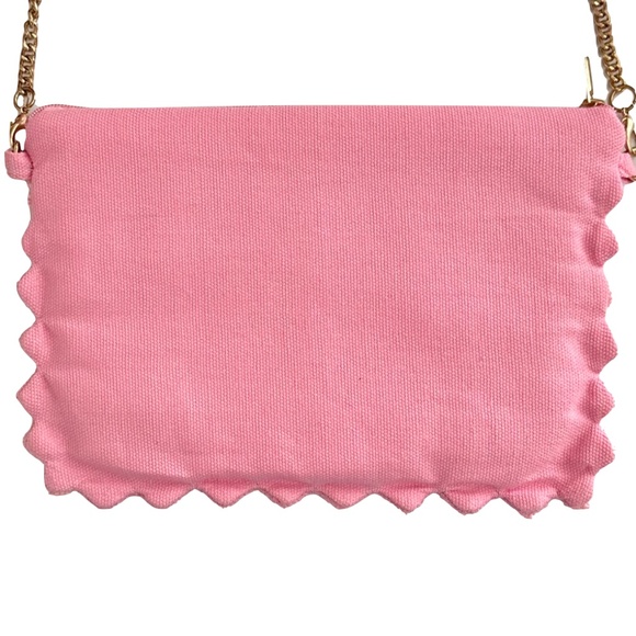 Lily Posh Ramen Crossbody Mini Clutch Phone Bag, Med. Beaded Bag Shrimp - Picture 3 of 3